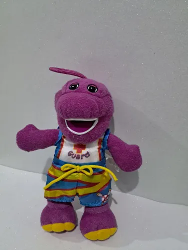 Pelúcia Fisher Price Barney 27cm