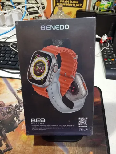 Smartwatch Benedo BE8 Ultra Mini - Novo na Caixa com Duas Pulseiras