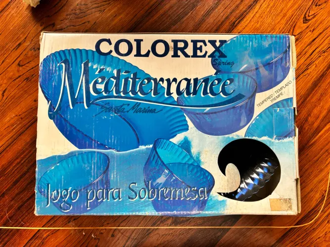 Jogo de Sobremesa Colorex Azul