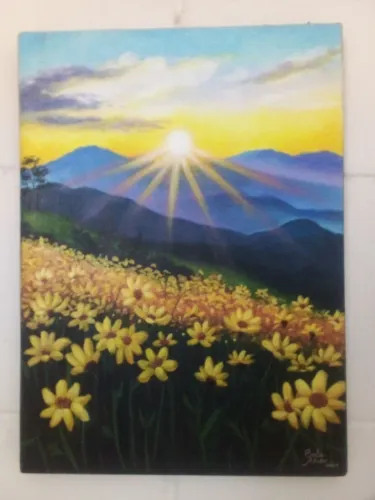 Pintura acrílica em tela 