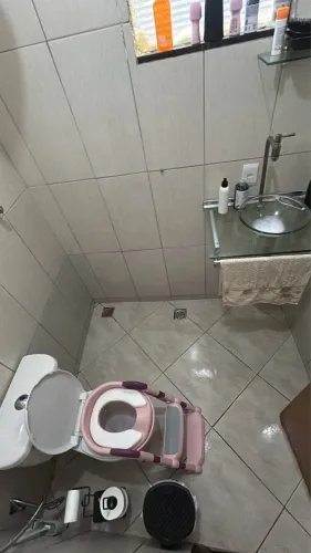 Assento Infantil Vaso Sanitario Troninho Redutor Com Escada