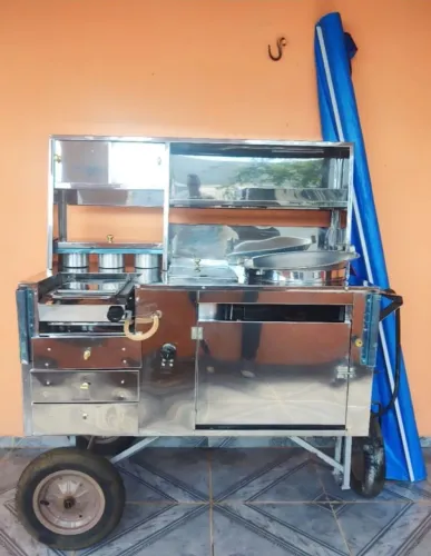 Carrinho de Cachorro Quente 3 em 1