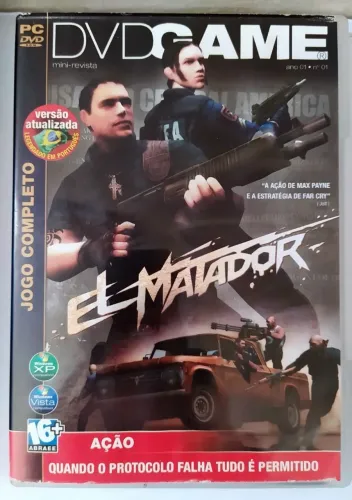 DVD Game - El Matador - Jogo Completo de Ação para PC! - CD Editora