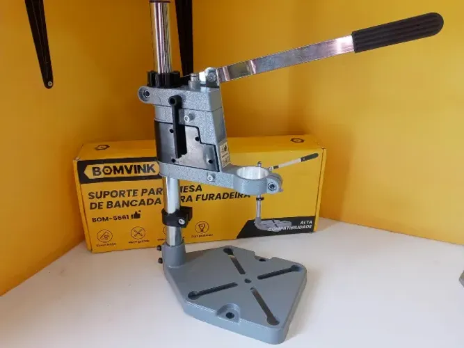 Suporte para Mesa de Bancada para Furadeira Bomvink BOM-5661