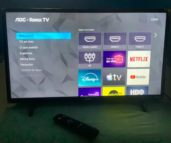 Tv roku smart 32 polegadas 