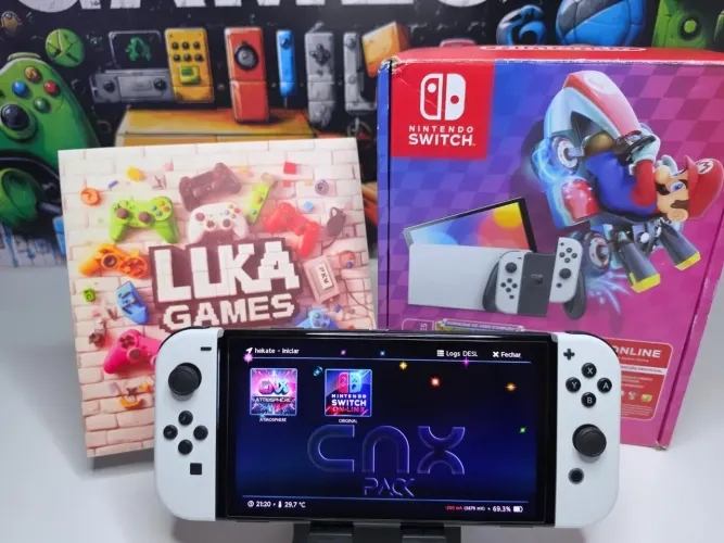 Nintendo Switch Oled Desbloqueado