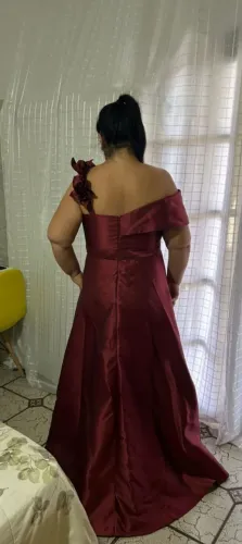 Vestido Festa Marsala