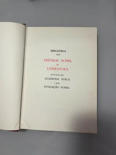 Coleção biblioteca dos Prêmios Nobel de literatura
