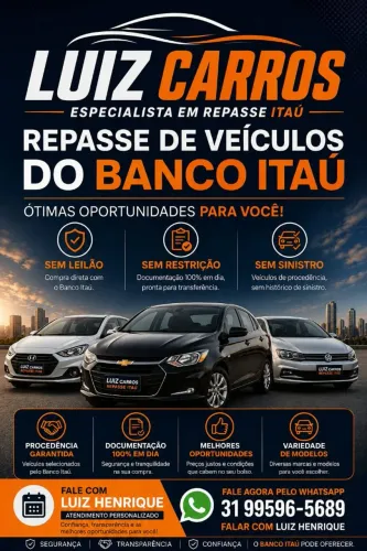 Repasse de Carros Itaú 
