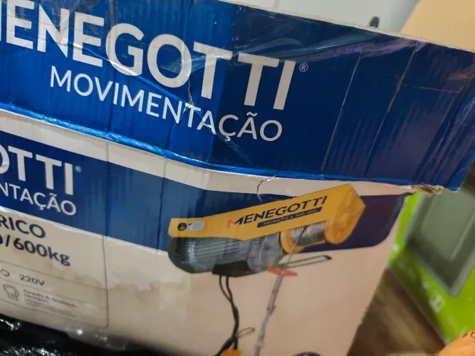 Guincho 600 kilos Menegotti novo zero