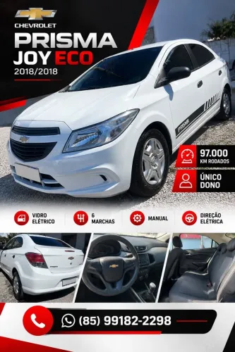 Chevrolet Prisma Sed. Joy/ LS 1.0 8V Flexpower 4P 2018