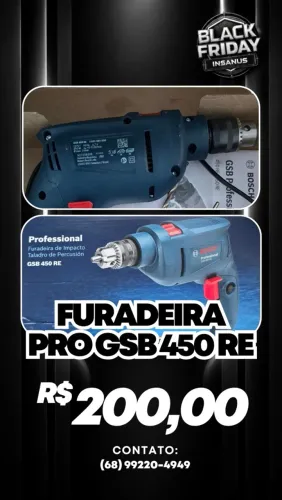 Furadeira ProGsb 450Re