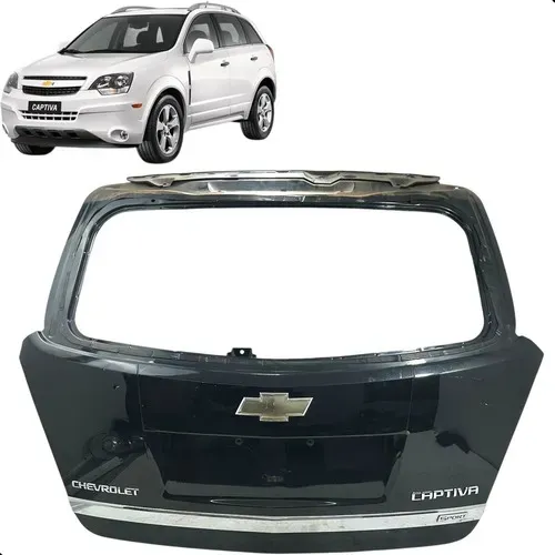 Tampa Traseira Captiva 2008 2009 2010 2011 2012 A 2016 Preto