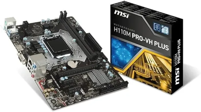 Processador Intel Core i7-7700 - 4100 MHz + Placa Mãe MSI H110M Pro-VH Plus (MS-7A15)