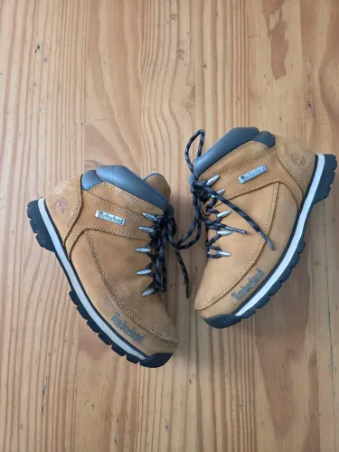 Bota infantil Timberland Couro Tamanho 31