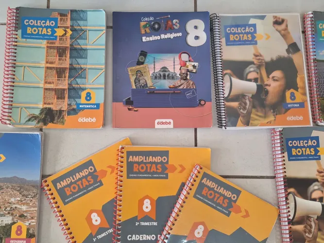 Livros Rede salesiana 8° ano coleção 