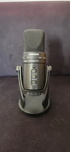 Microfone Condensador Samson G-track Pro - Profissional Usb