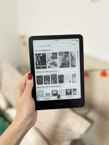 Kindle paperwhite signature edition 12º geração + capas + suporte 