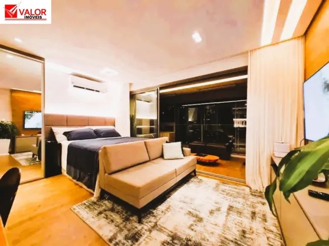 STUDIO À VENDA HABITARTE 42 M², 1 DORM, 1 VAGA - BROOKLIN - SÃO PAULO Em meio a ruas tranq