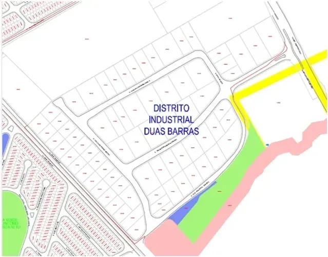 Excelente lote indutrial - Condomínio Industrial duas barras