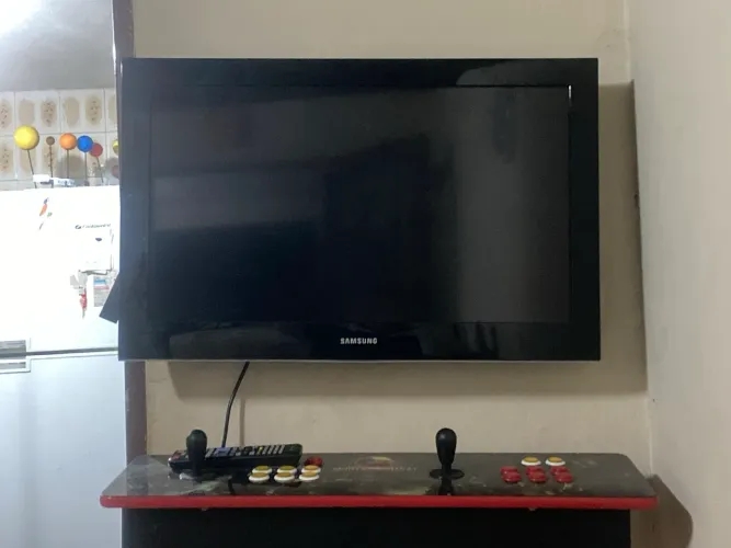 Fliperama com tv de 32 polegadas 