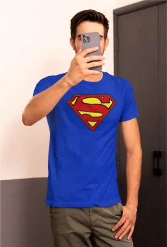 Camiseta Super-Homem Logo Clássico