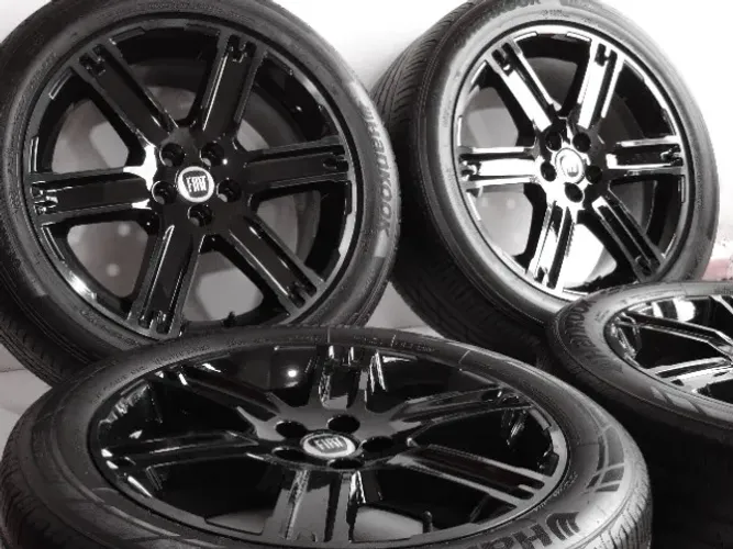 Rodas 19 Latitude Black Mirror Fiat Toro Ford Maverick Bronco Renegade Compass Volvo XC