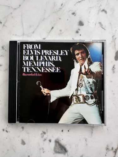 CD From Elvis Presley Boulevard, Memphis, Tennessee - Recorded Live
