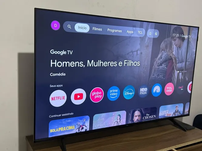 TV TCL 55 QLED 4K Premium (COM SEGURO ESTENDIDO)