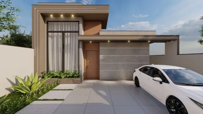 Casa com 3 dormitórios à venda, 89 m² por R$ 640.000,00 - Residencial Jardim São Lucas - S
