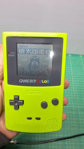 Game Boy color + jogo original funcionando perfeitamente