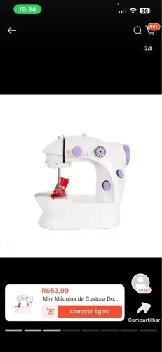 MÁQUINA MINI PORTÁTIL