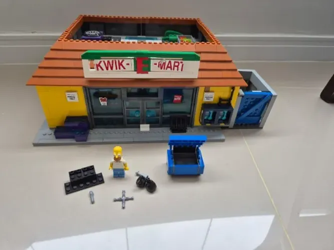 Lego Simpsons Set 71016 The Kwik-E-Mart Incompleto Original