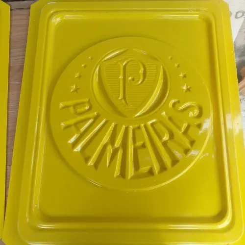Artesanato forma de ABS para gesso time de futebol