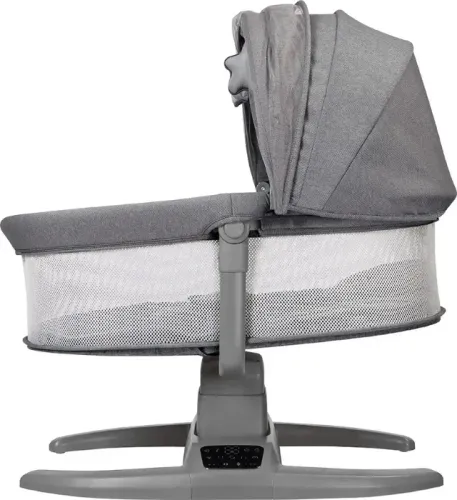 Cadeira De Bebe Balanço Automática Moisés Mastela Multi-motion Cinza