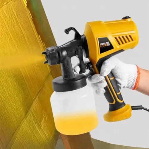 Pistola pistola de pintura elétrica de alta pressão pistola portátil pintura removível