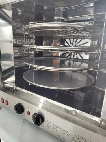 AL - FORNO ELÉTRICO TITÃ TURBO 04 BANDEJAS GIRATÓRIAS 