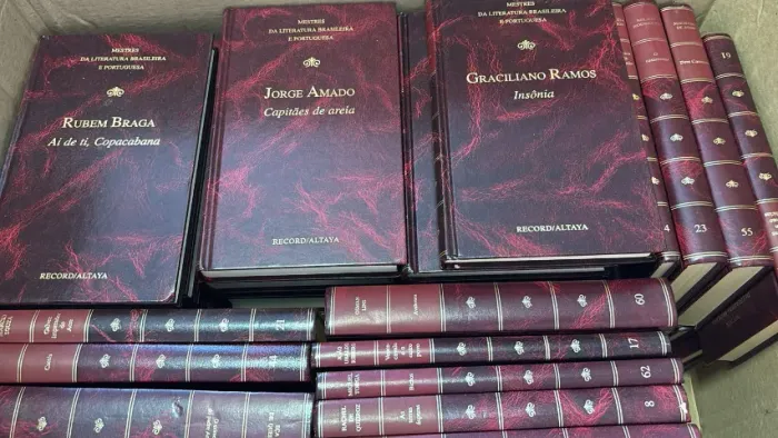 Coleção COMPLETA Mestres da Literatura Brasileira e Portuguesa