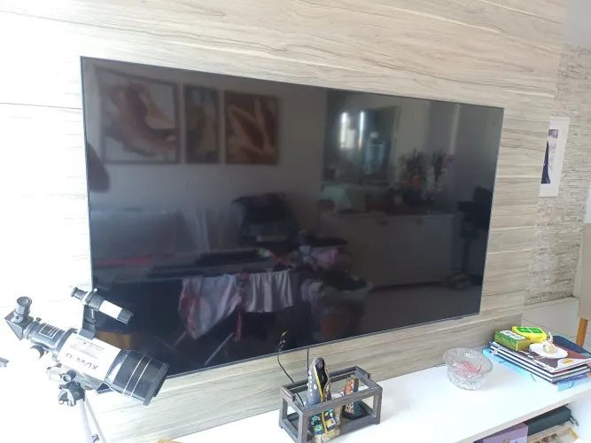 TV Samsung 65" Smart com xbox ( Tela com defeito)