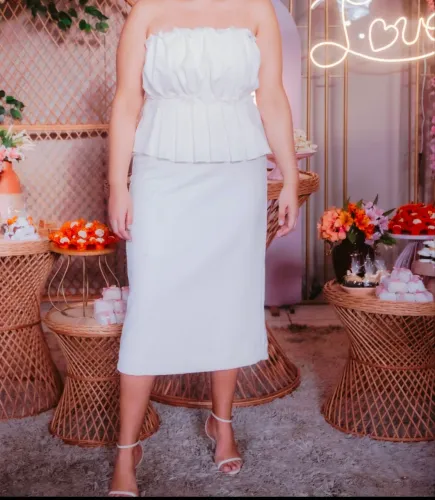 Vestido branco de noiva