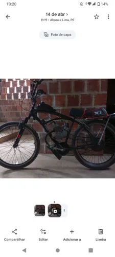 Motorizada 80cc seme nova