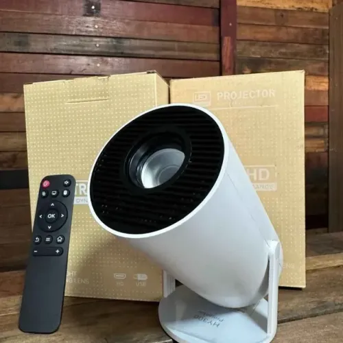 Projetor HY300 Android WI-FI - Cinema Feliz