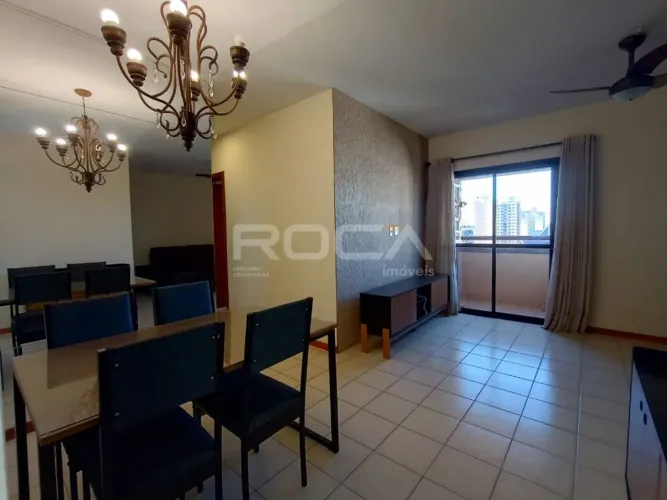 Apartamento Mobiliado para Alugar com 2 quartos, sendo 1 suíte no Centro, em Ribeirão Pret