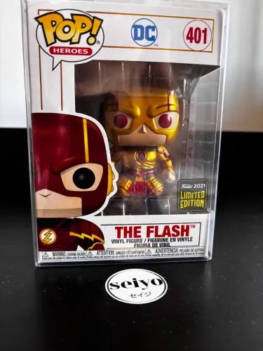 Funko Pop The Flash 401 Reverse Flash Metallic Imperial Palace Exclusivo