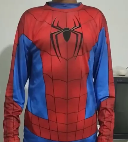 Camisa/fantasia homem aranha