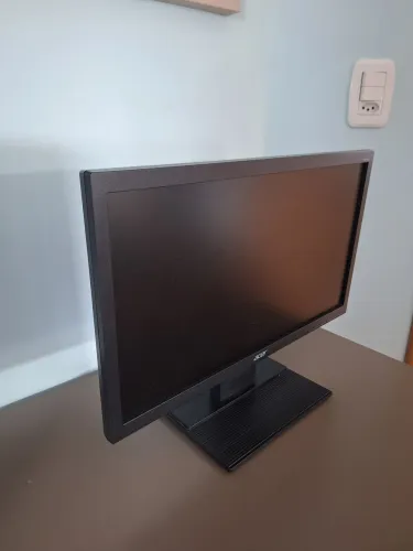 Monitor Acer 20 polegadas + cabo HDMI + cabo de força