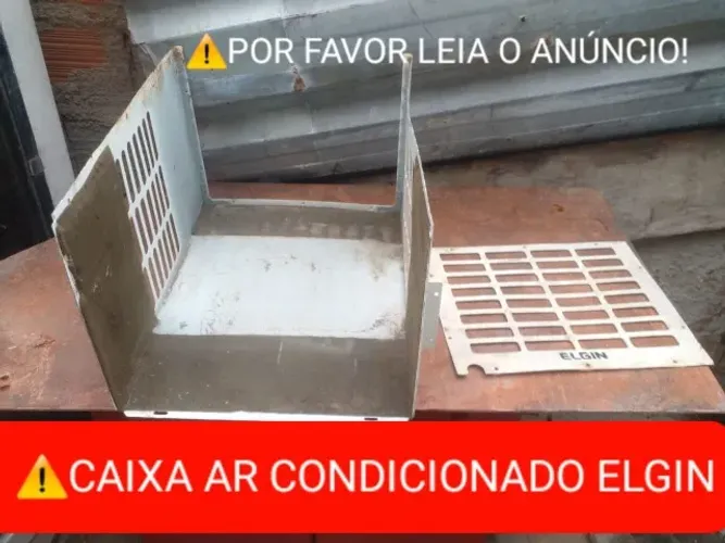 Caixa Ar Condicionado Elgin de Ferro / Barato  / Campos dos Goytacazes Rj 