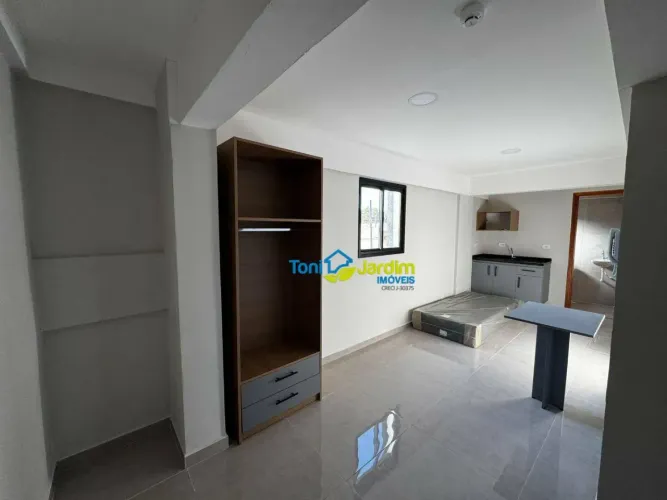 Kitnet com 1 dormitório para alugar, 17 m² por R$ 1.343,00/mês - Parque das Nações - Santo