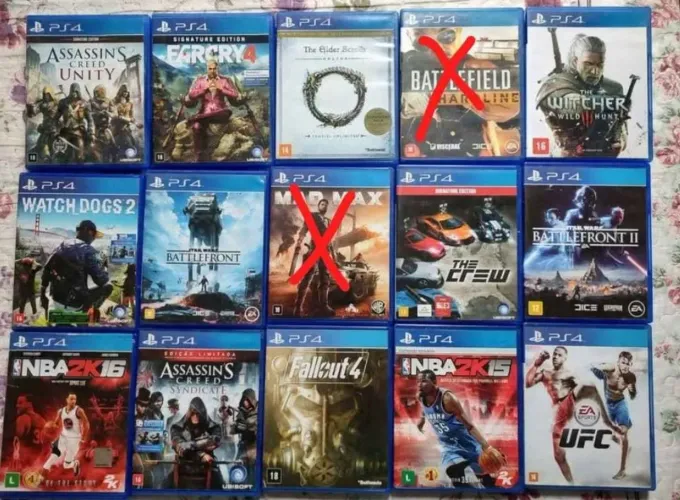 Jogos Playstation 4