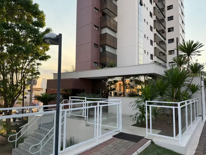 APTO ALTO PADRÃO, NOVO, ED. WISH, 3 SUÍTES, C/ ARMÁRIOS E AR COND, CHURRASQUEIRA, REGIÃO J